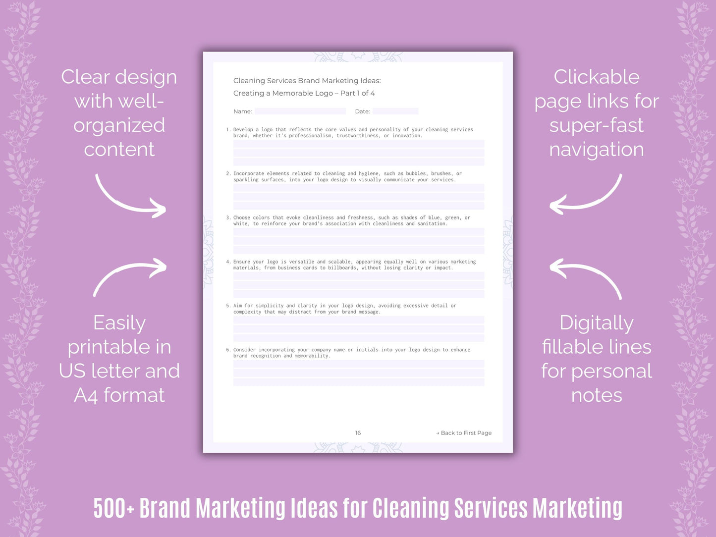 Cleaning Services Marketing Templates
