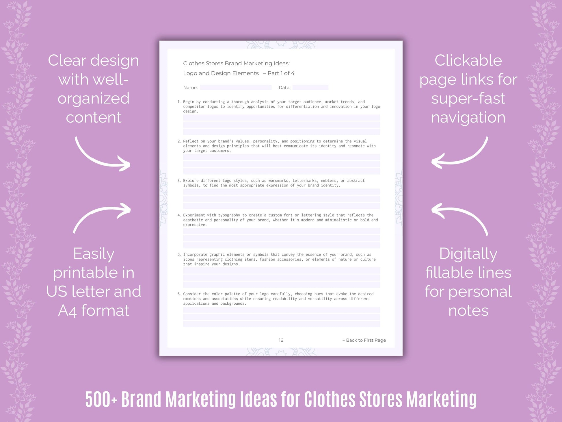 Clothes Stores Marketing Templates