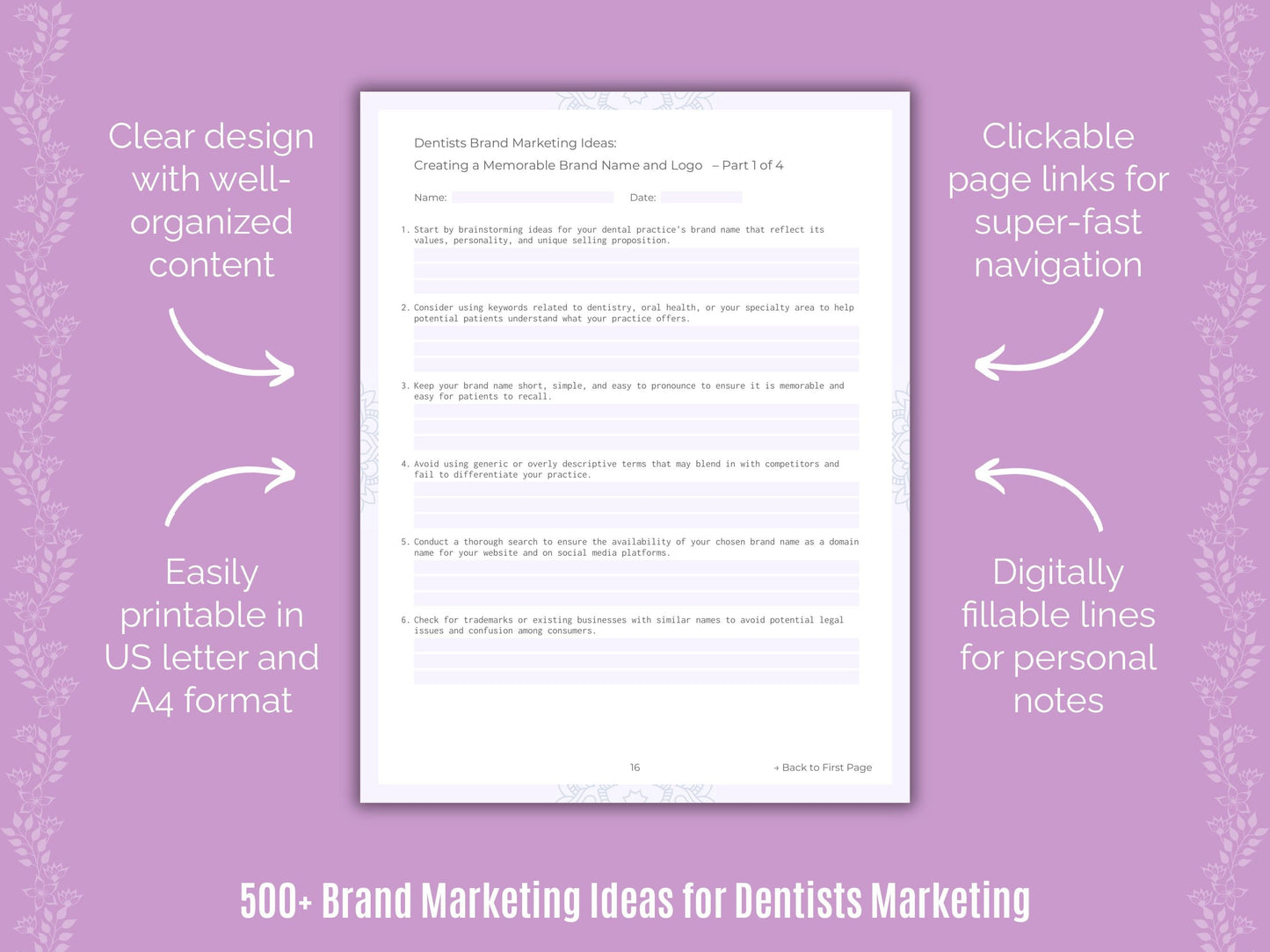 Dentists Marketing Templates