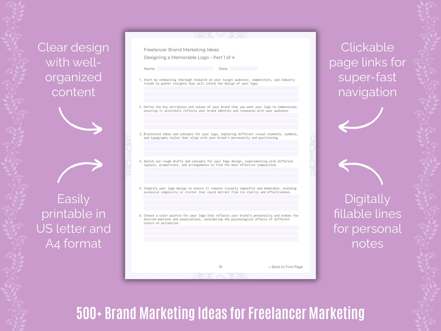 Freelancer Marketing Templates