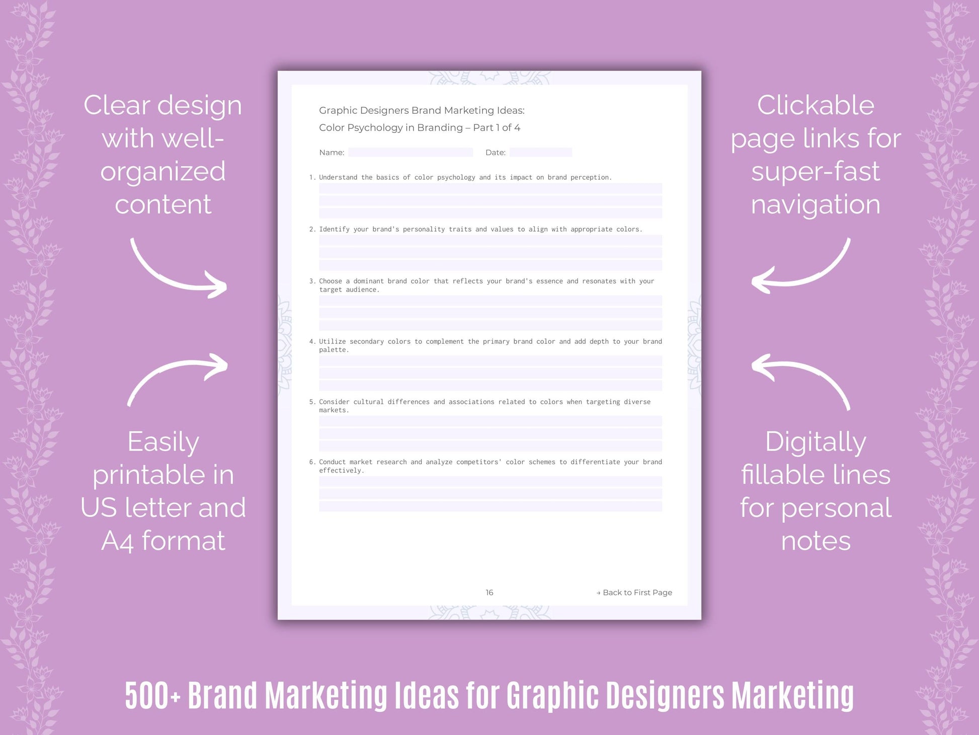 Graphic Designers Marketing Templates