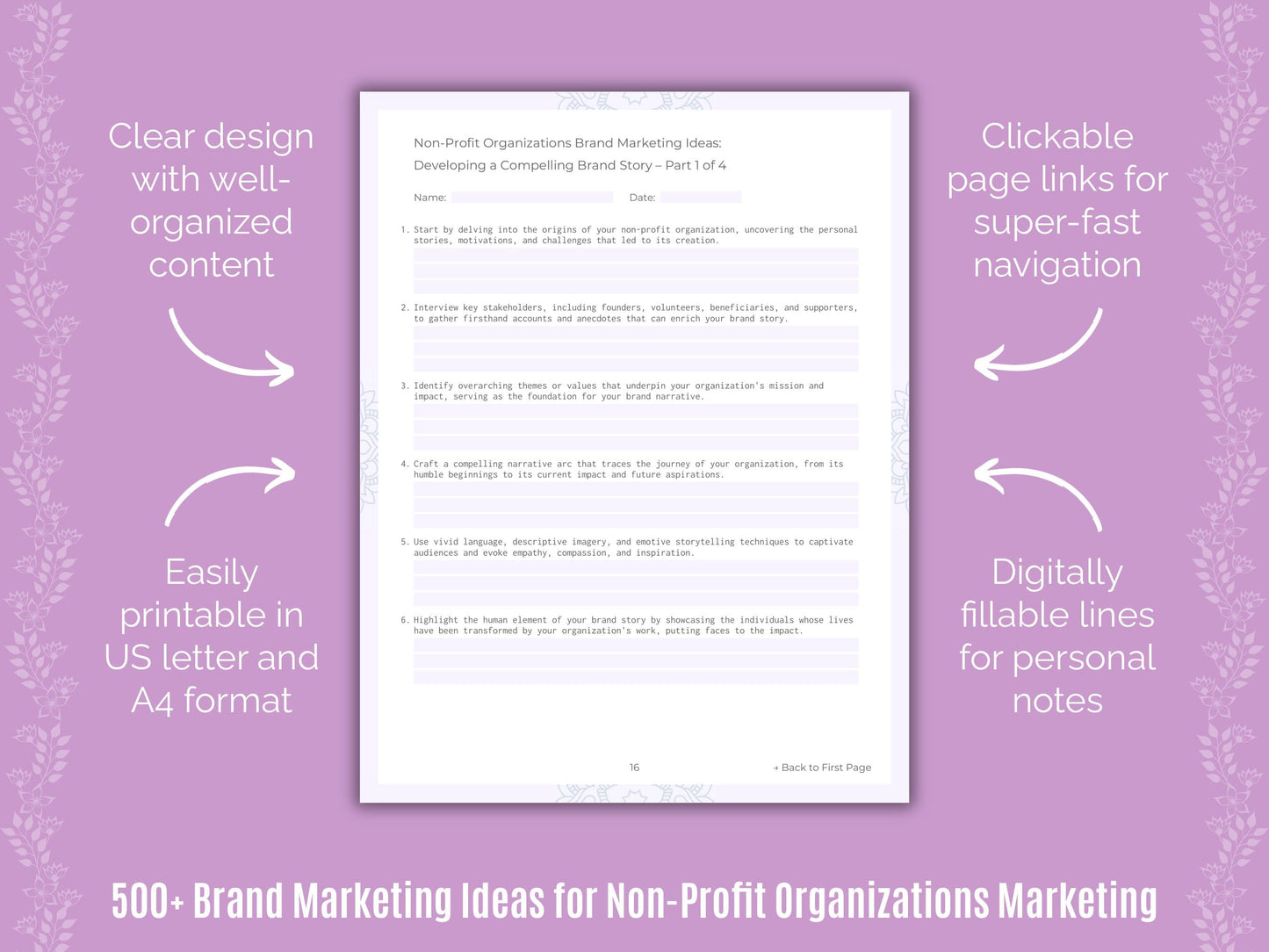 Non-Profit Organizations Marketing Templates