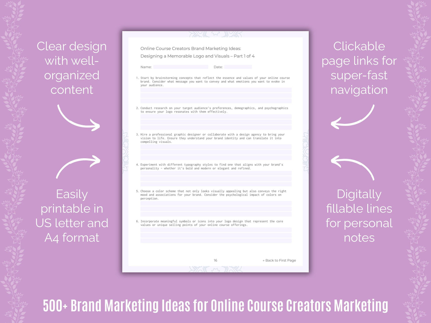 Online Course Creators Marketing Templates