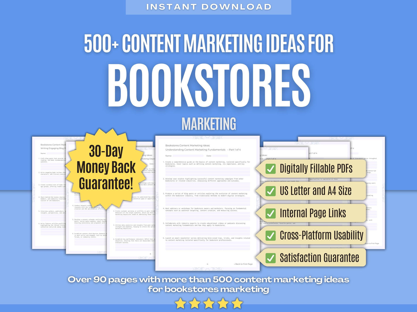 Bookstores Marketing Workbooks