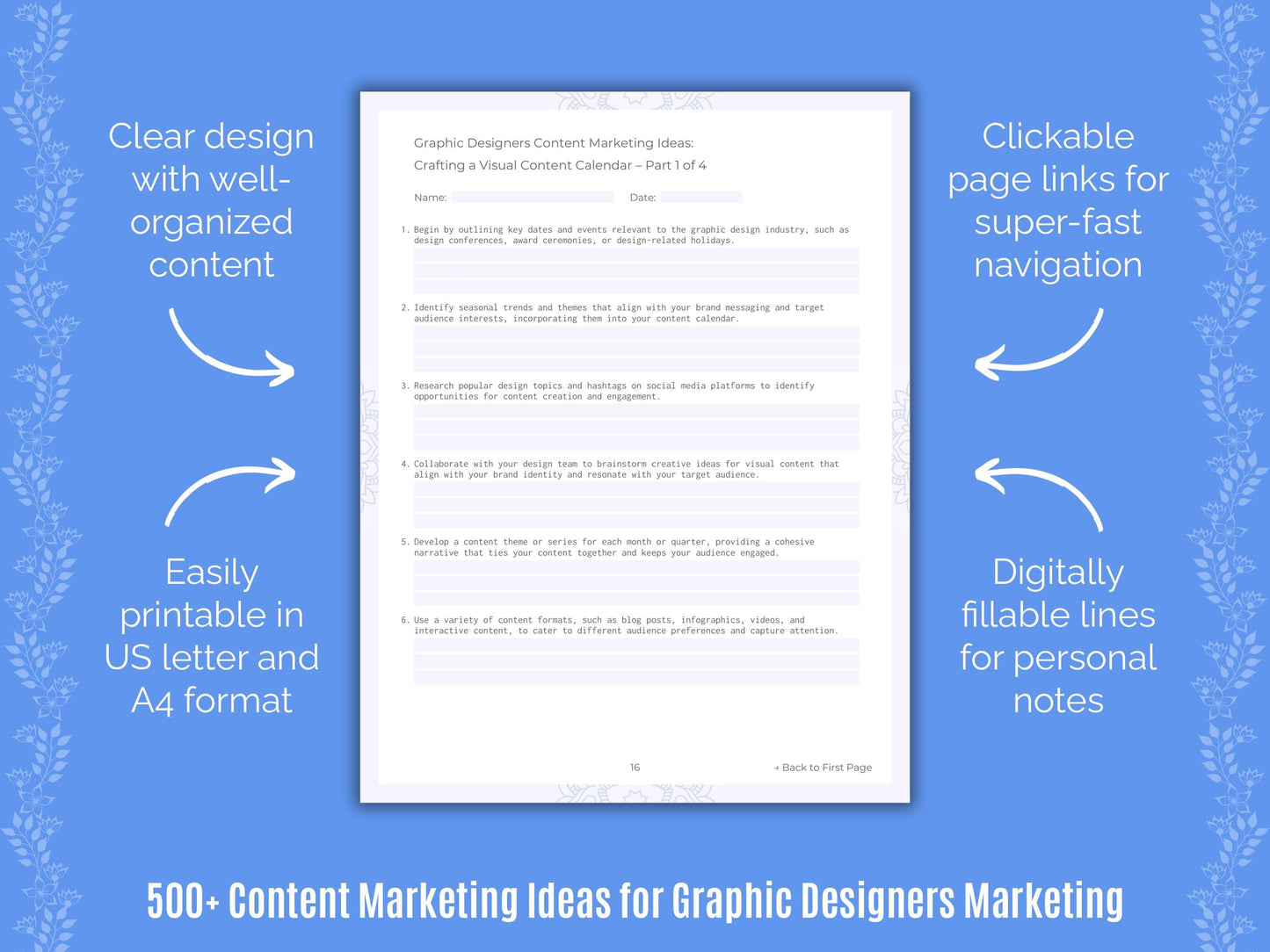 Graphic Designers Marketing Templates