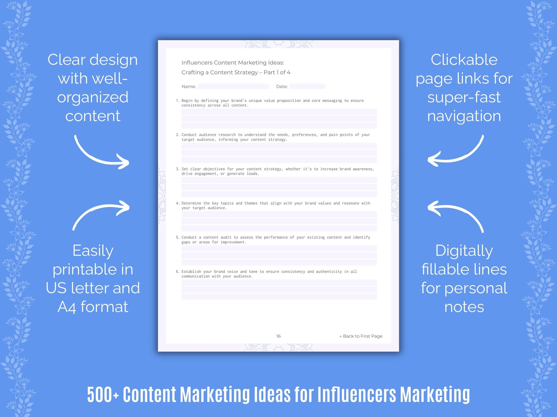 Influencers Marketing Templates