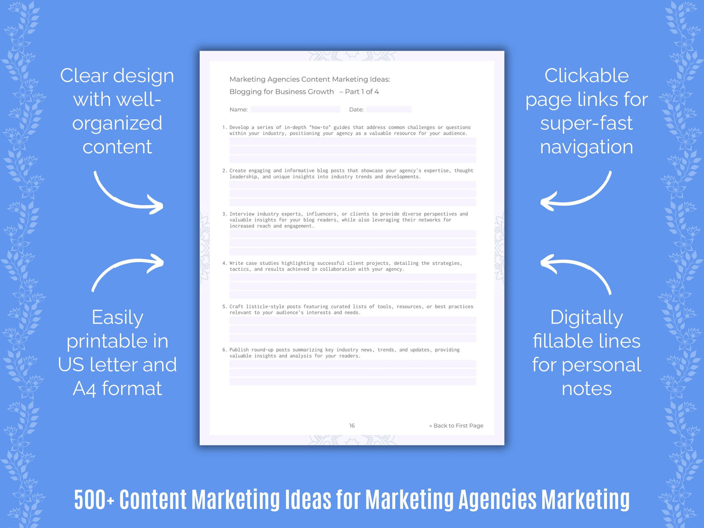 Marketing Agencies Marketing Templates