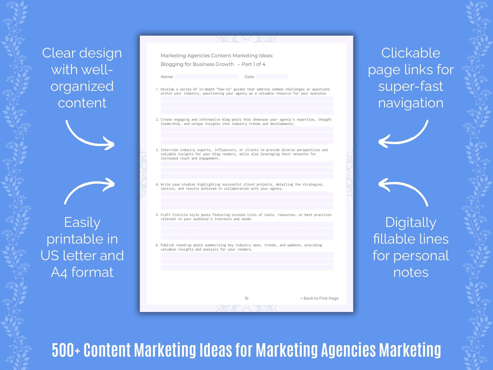 Marketing Agencies Marketing Templates