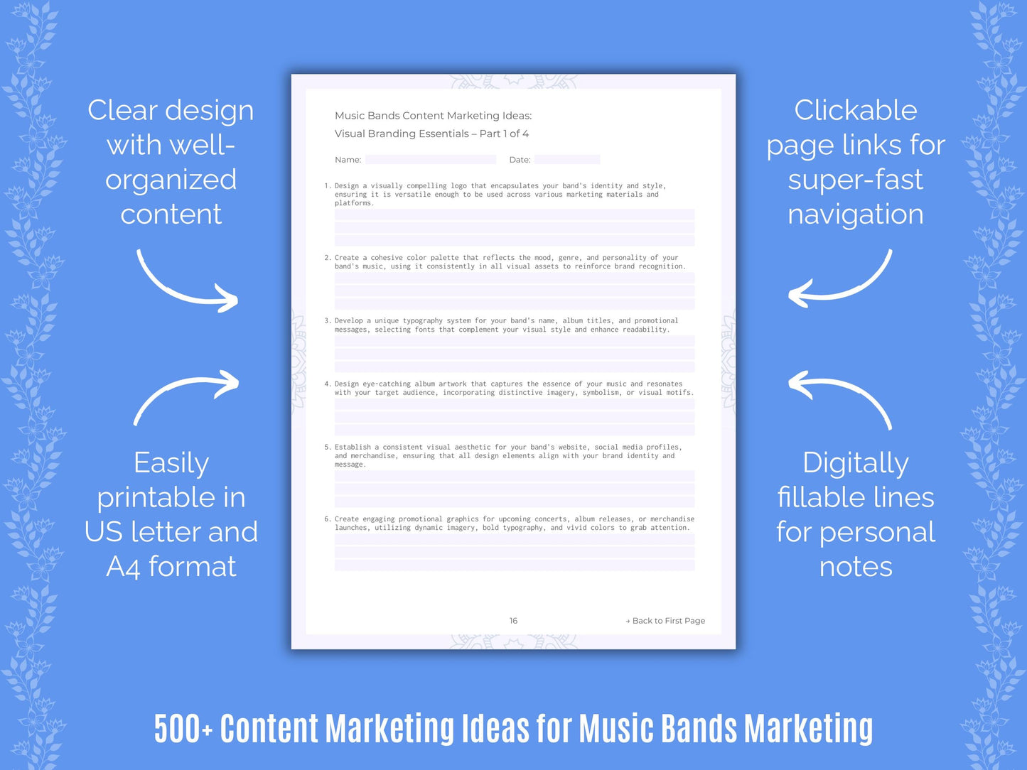 Music Bands Marketing Templates