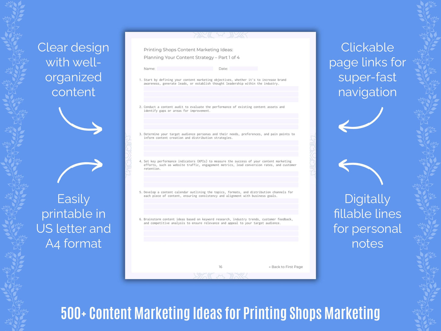 Printing Shops Marketing Templates