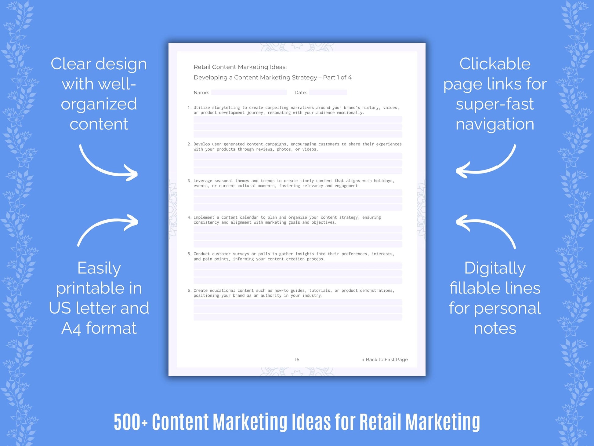 Retail Marketing Templates