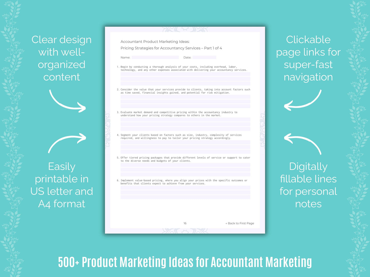 Accountant Marketing Templates