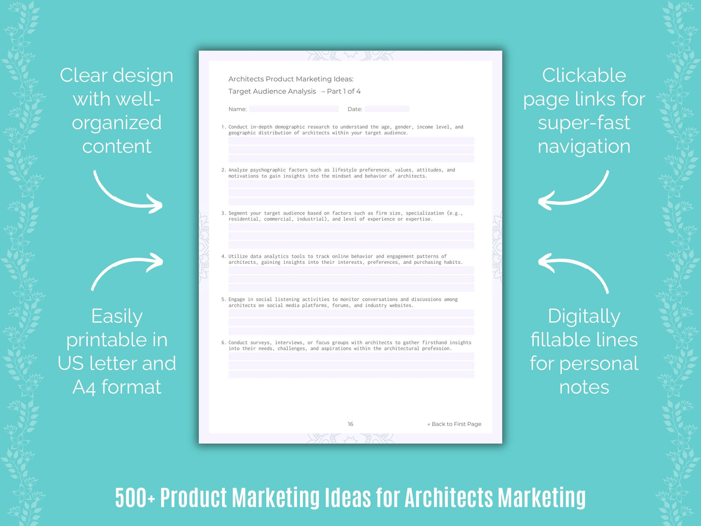 Architects Marketing Templates