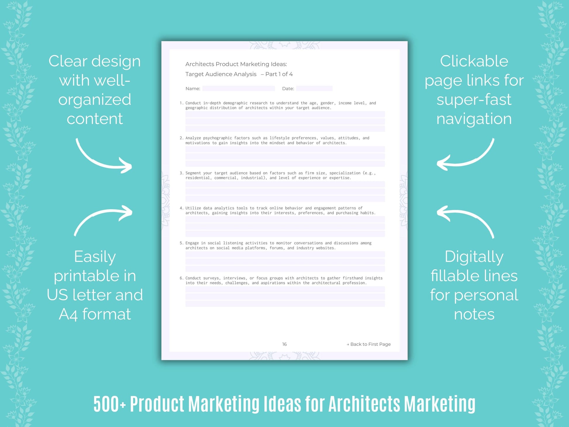 Architects Marketing Templates