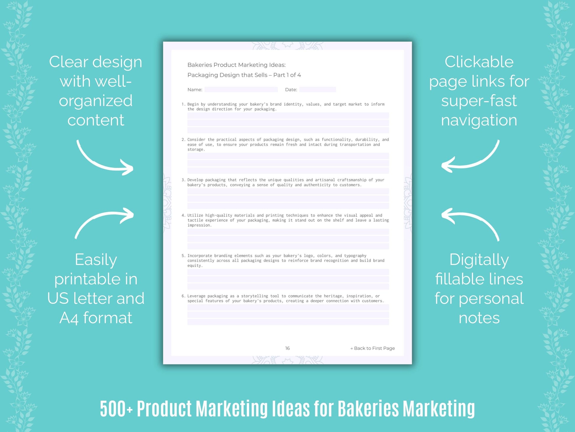 Bakeries Marketing Templates