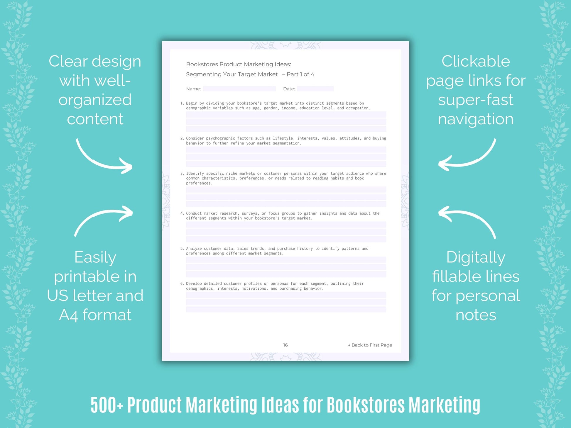 Bookstores Marketing Templates