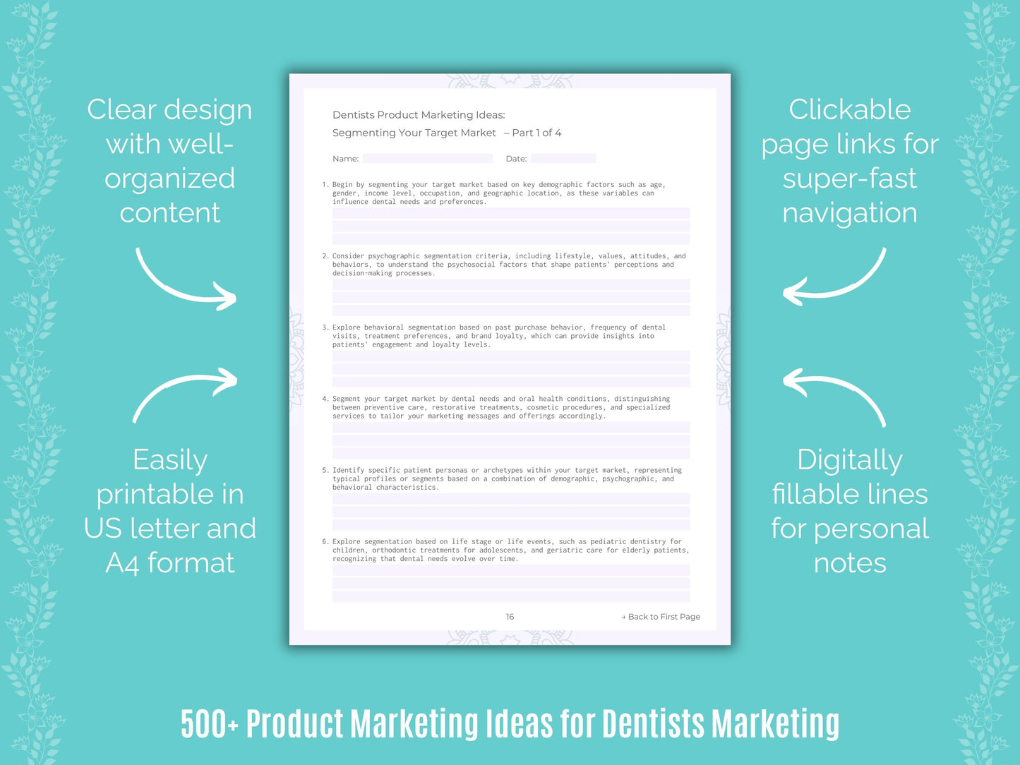 Dentists Marketing Templates