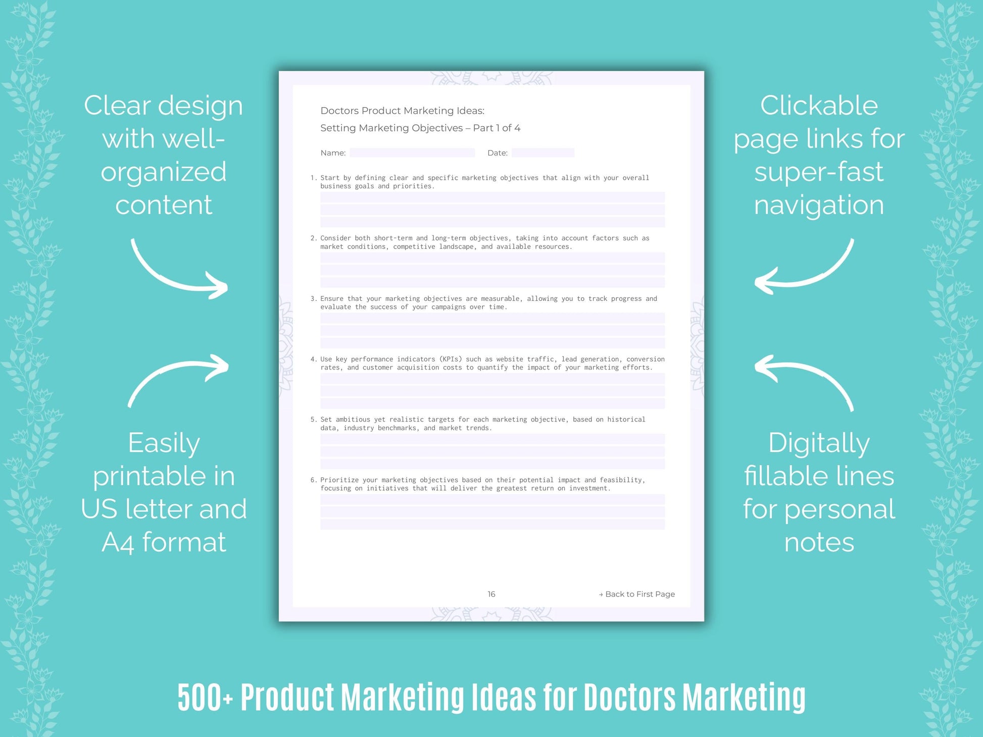 Doctors Marketing Templates