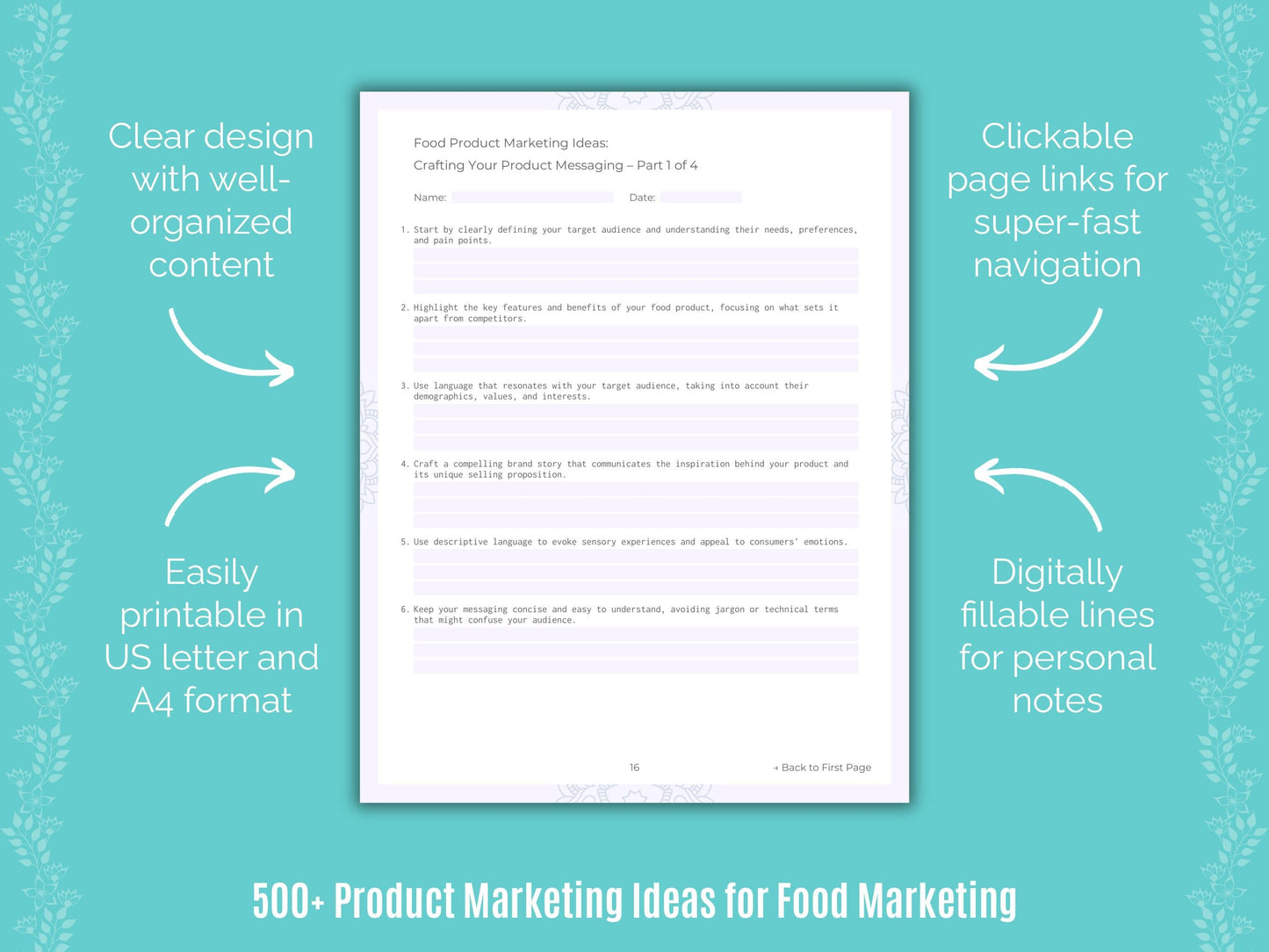 Food Marketing Templates