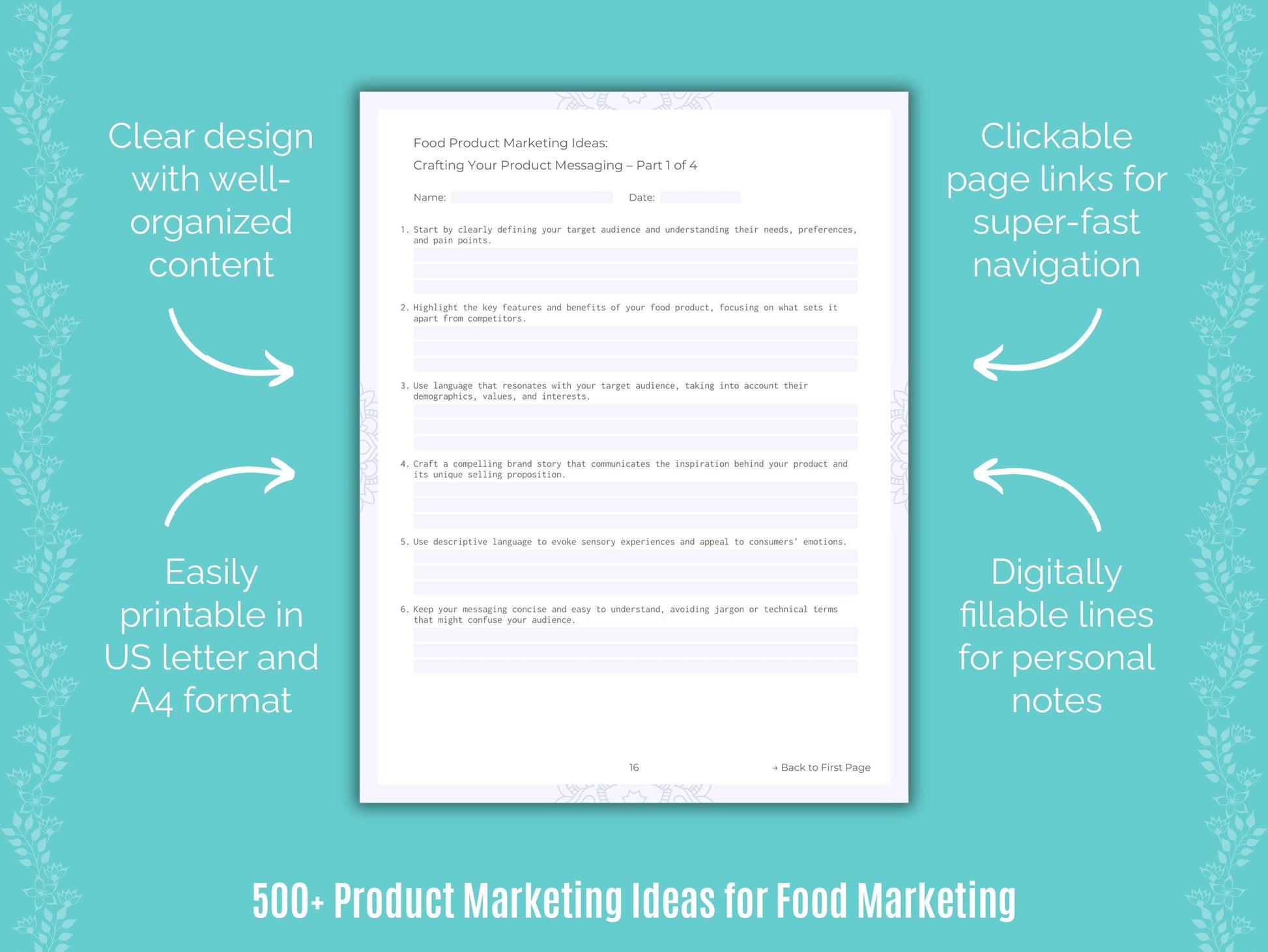 Food Marketing Templates