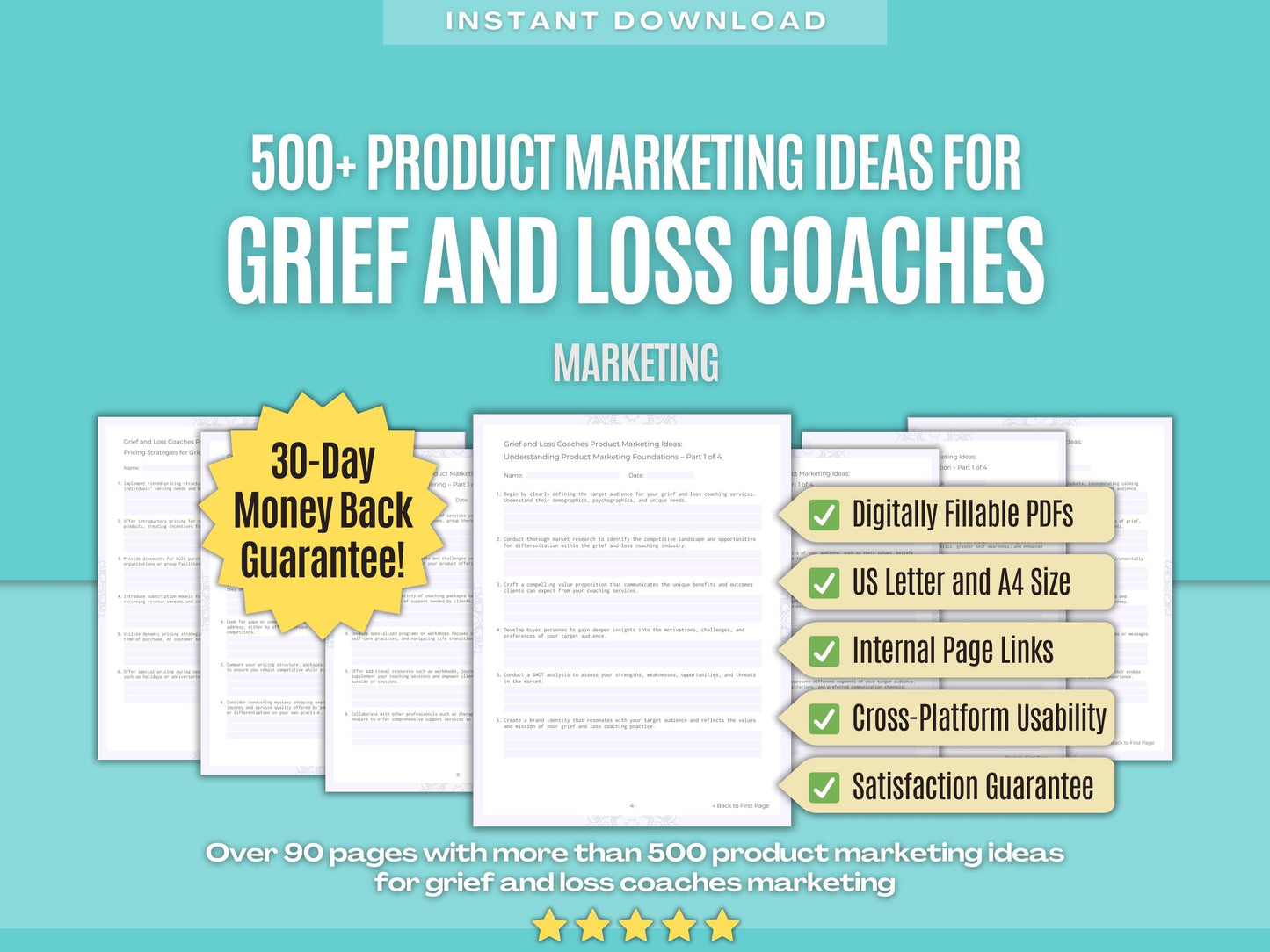 Grief and Loss Coaches Marketing Workbooks