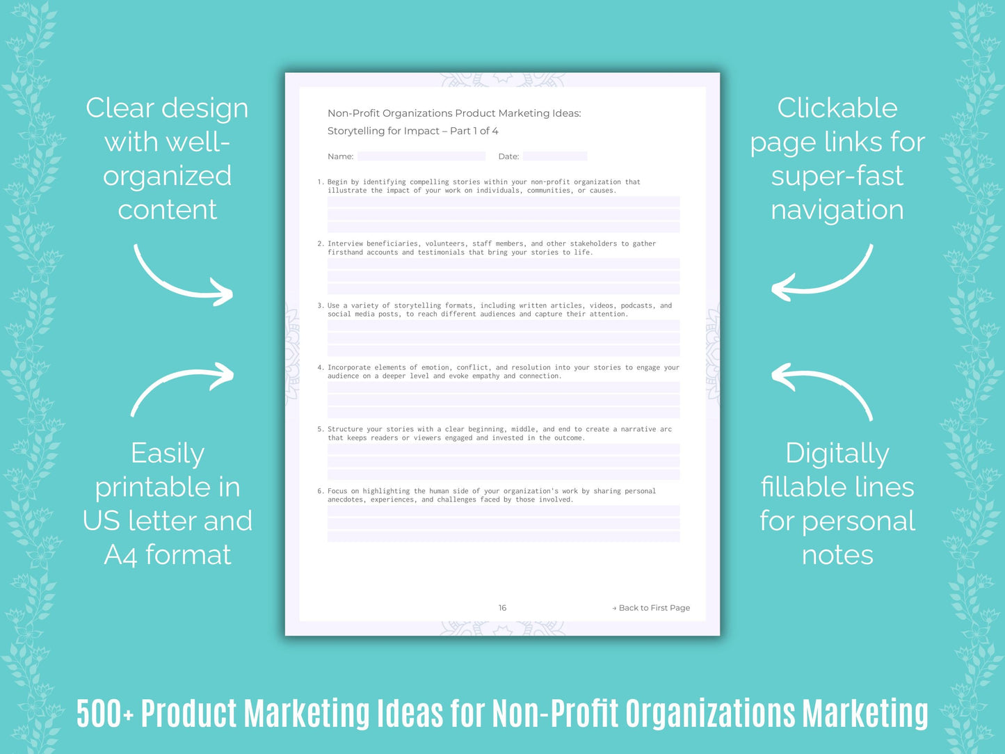 Non-Profit Organizations Marketing Templates