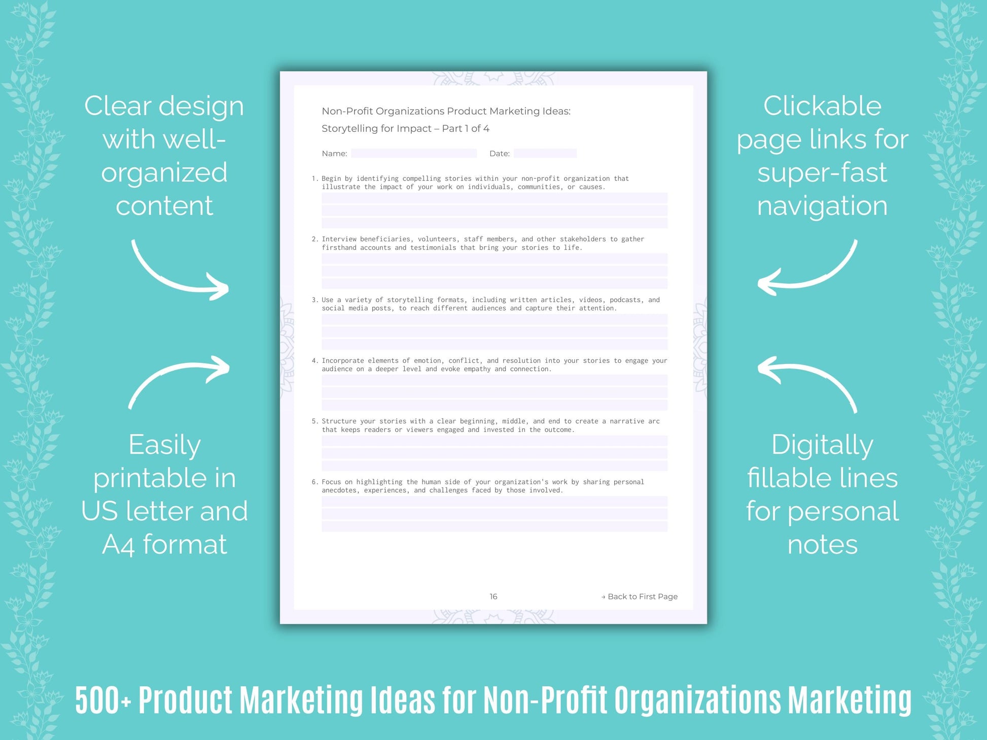 Non-Profit Organizations Marketing Templates