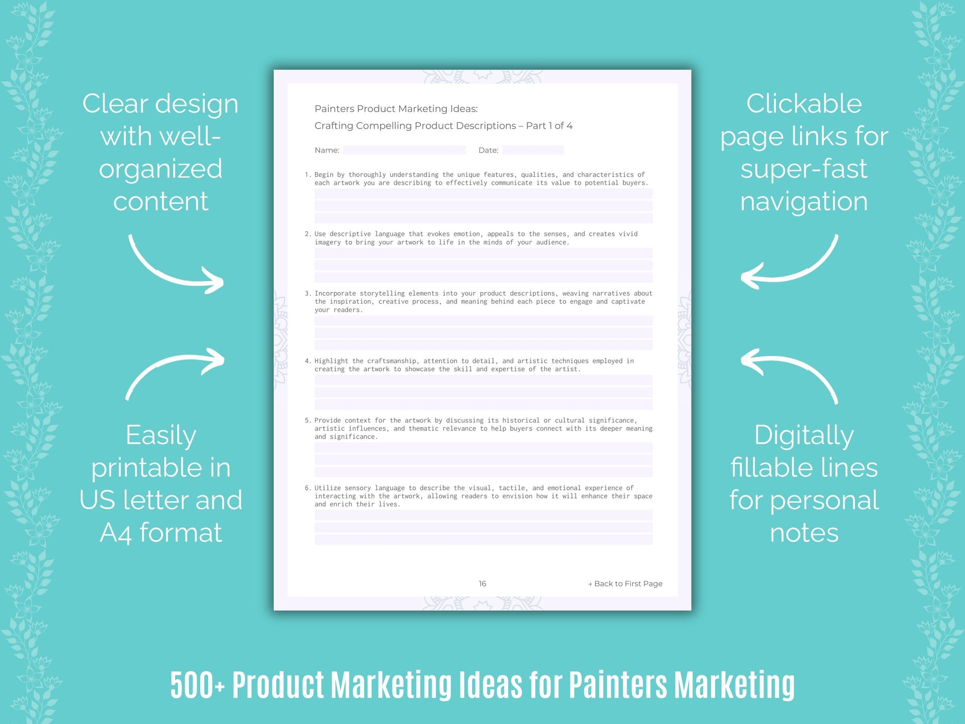 Painters Marketing Templates