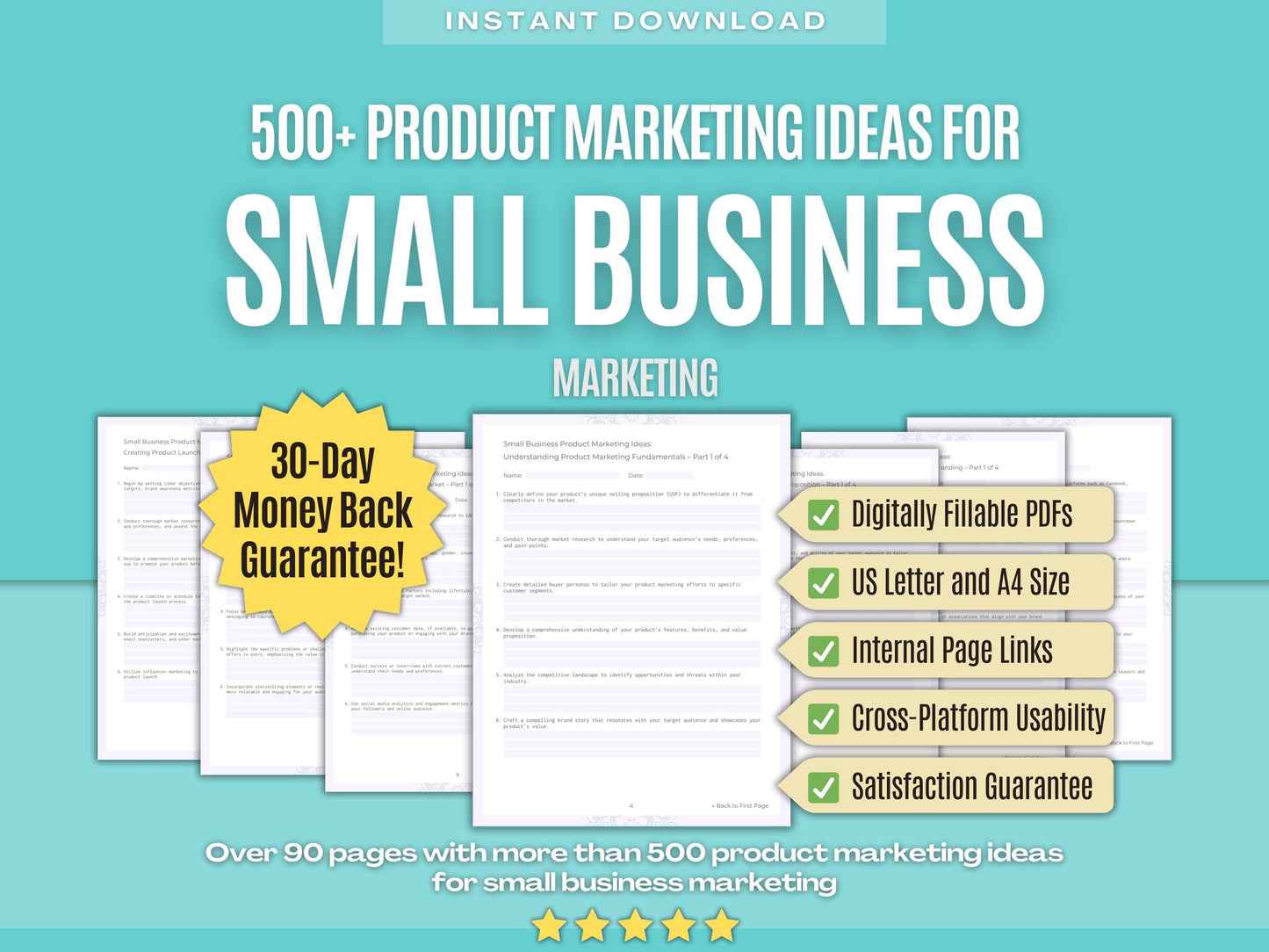 Small Business Marketing Workbooks