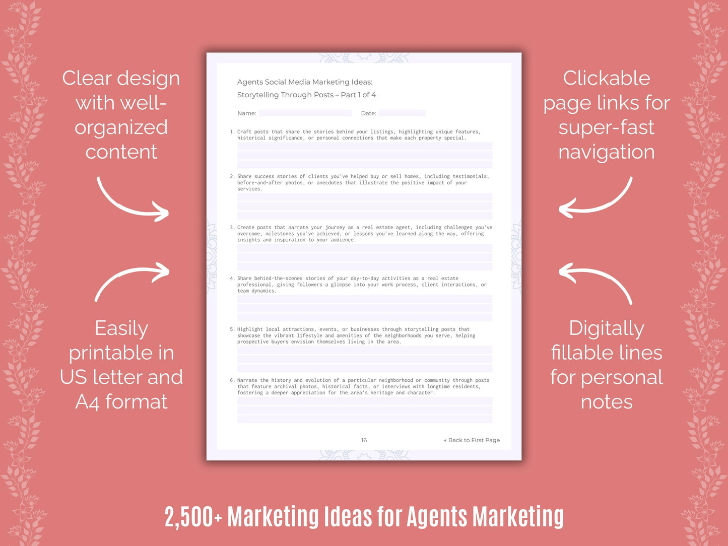 Agents Marketing Cheat Sheets