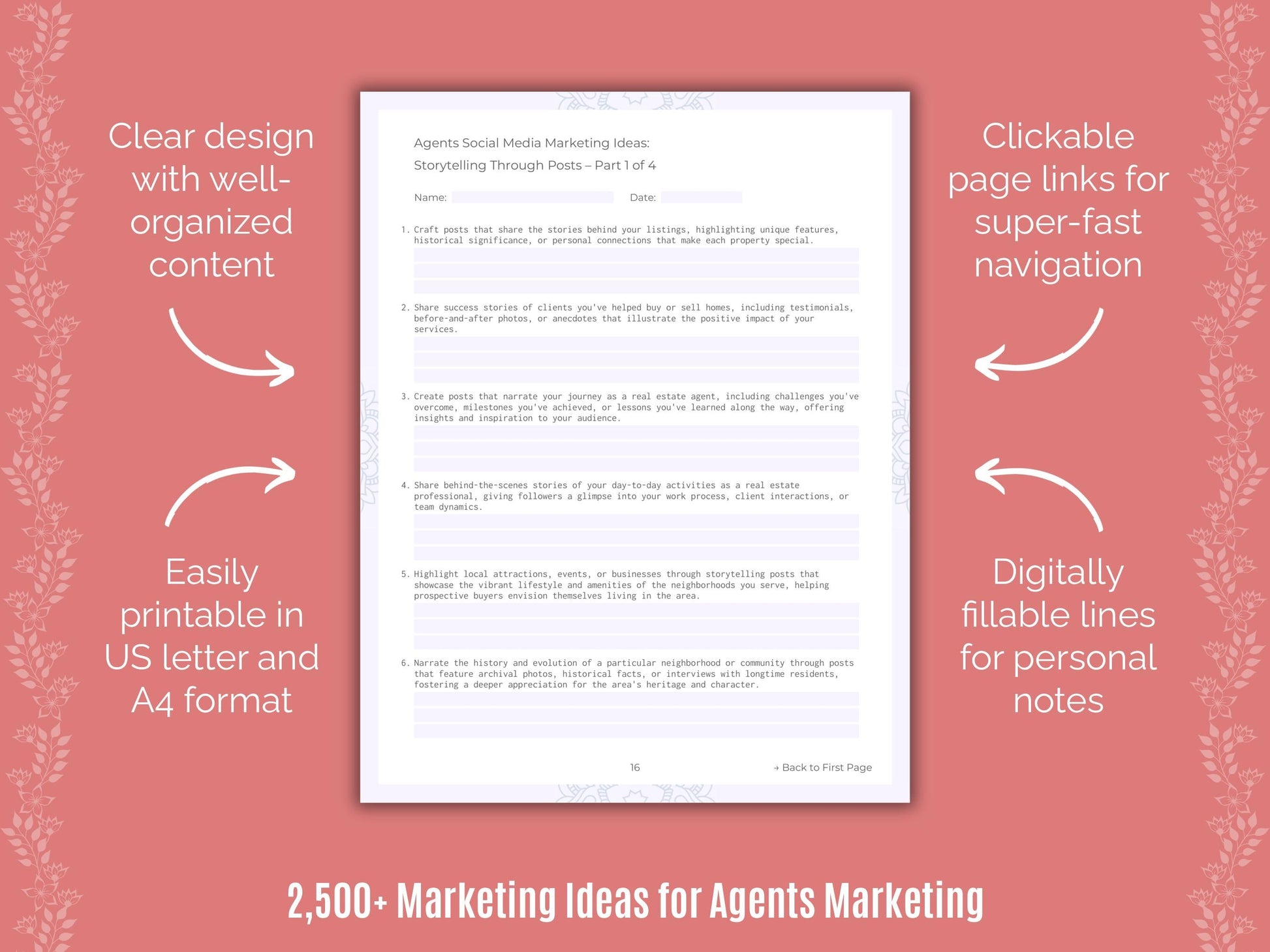 Agents Marketing Cheat Sheets