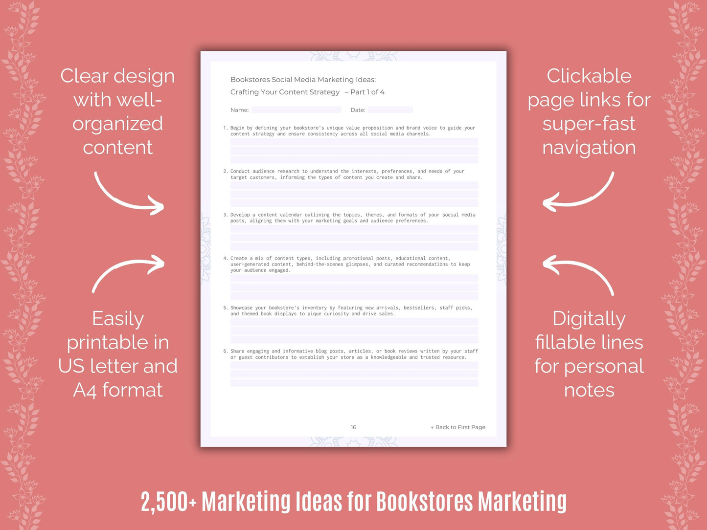 Bookstores Marketing Cheat Sheets