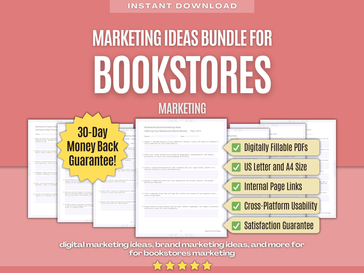 Bookstores Marketing Workbooks