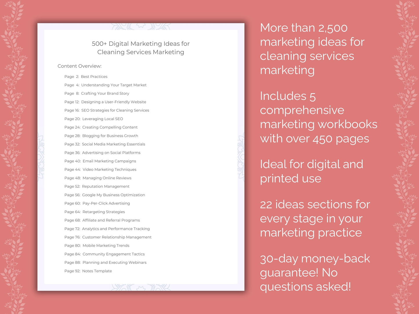 Cleaning Services Marketing Templates