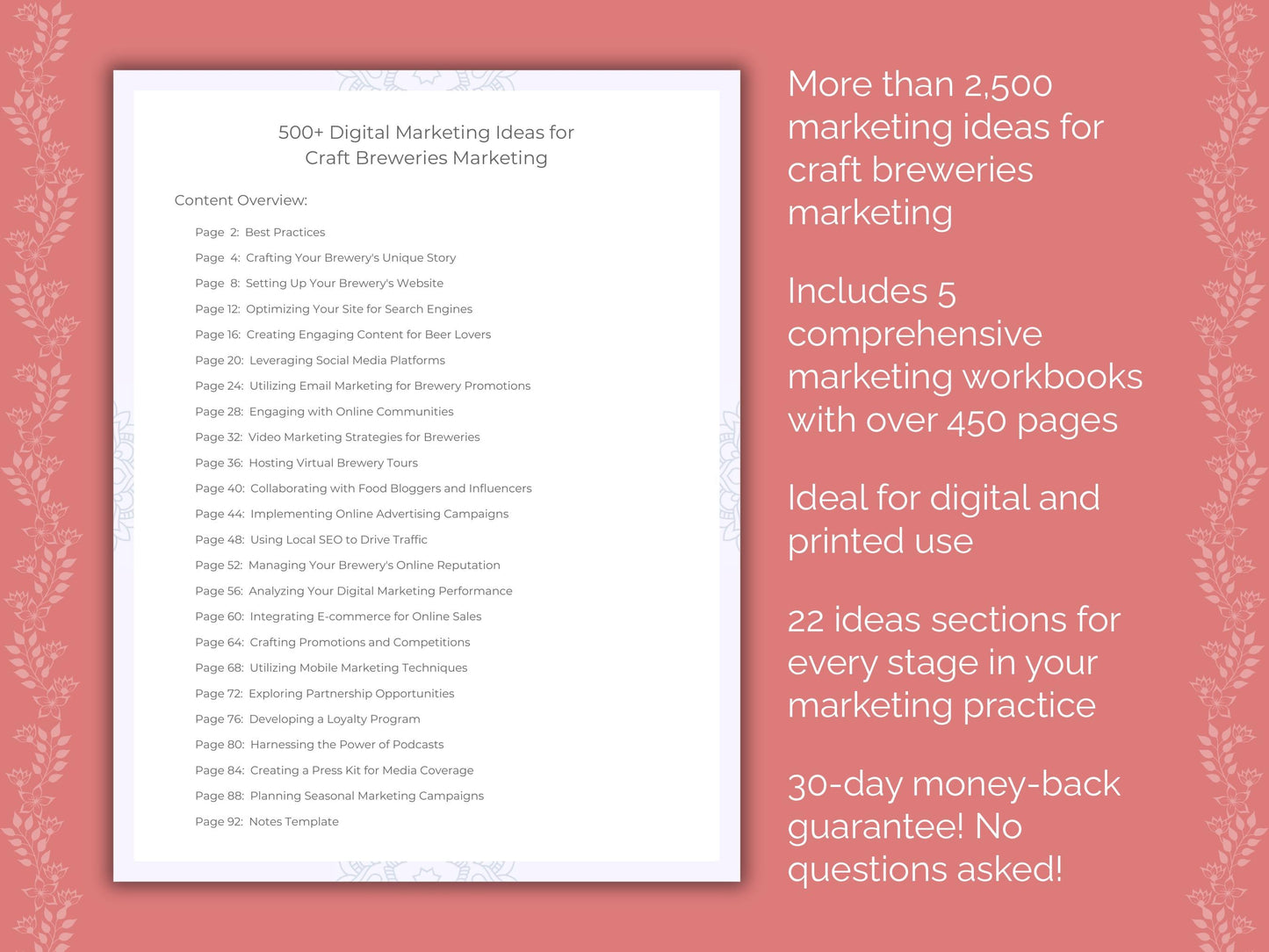 Craft Breweries Marketing Templates