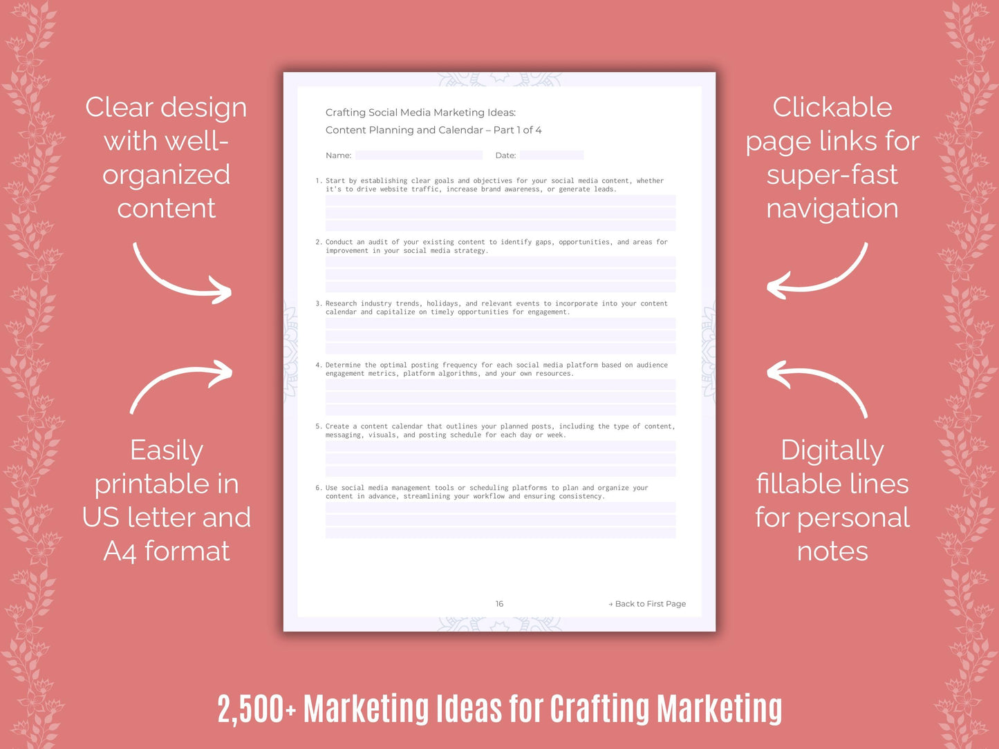 Crafting Marketing Cheat Sheets