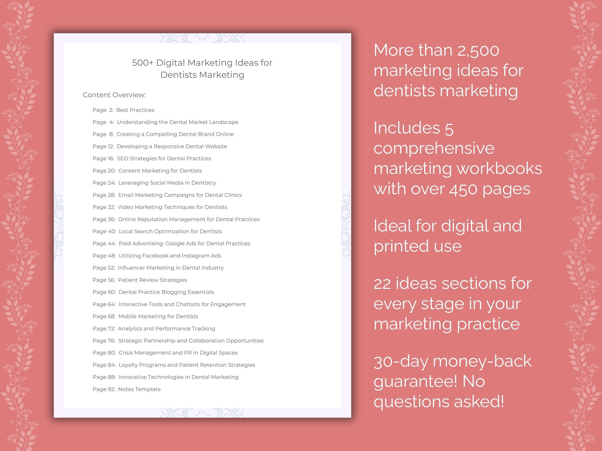 Dentists Marketing Templates