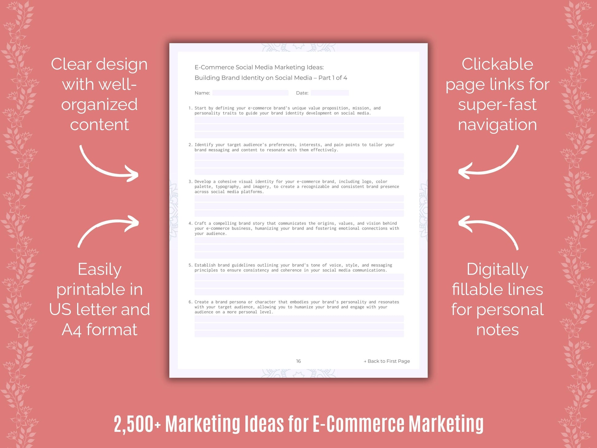 E-Commerce Marketing Cheat Sheets