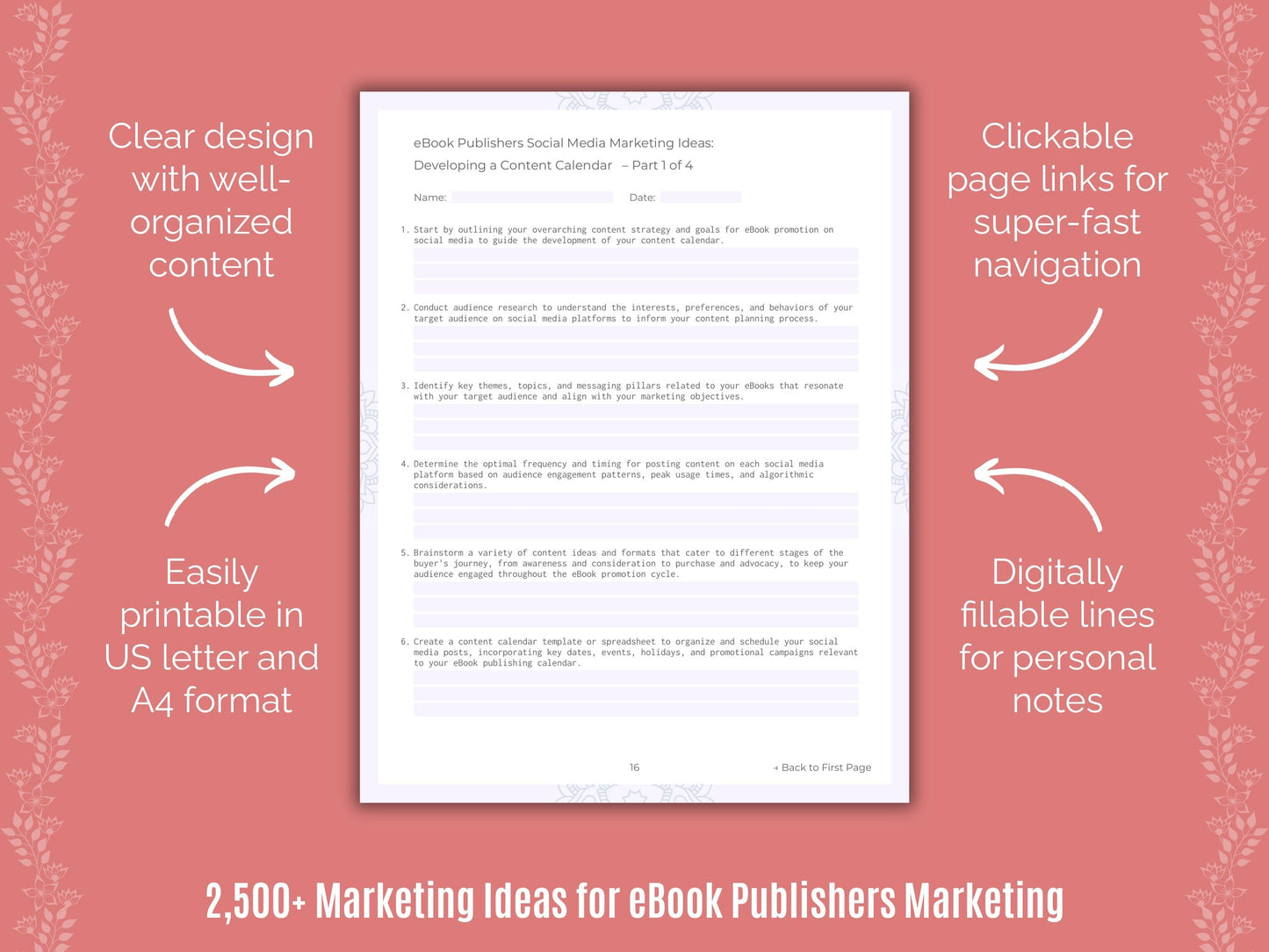 eBook Publishers Marketing Cheat Sheets