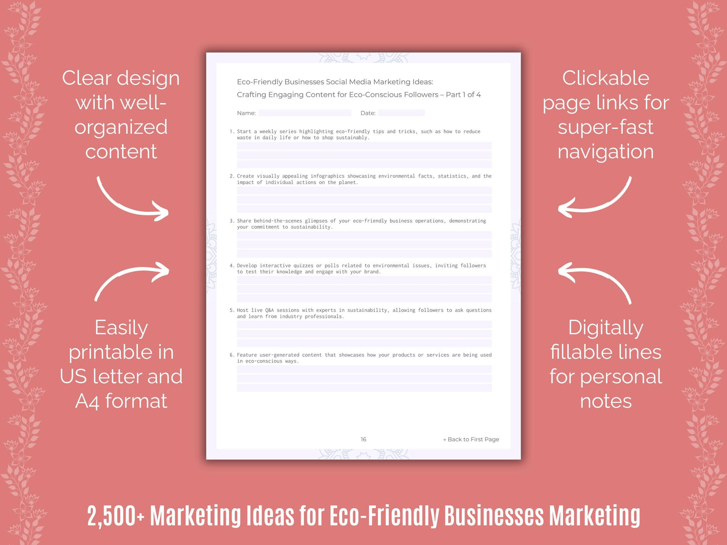 Eco-Friendly Businesses Marketing Cheat Sheets