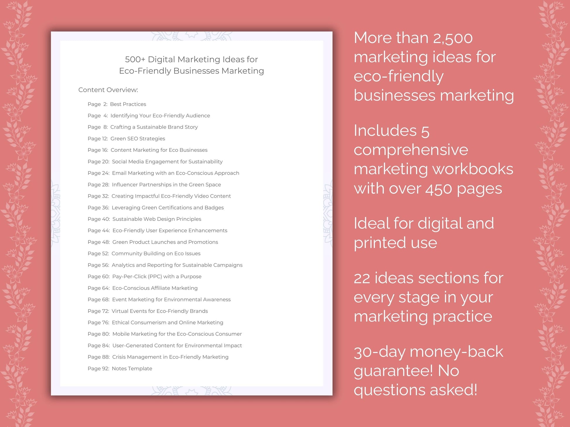 Eco-Friendly Businesses Marketing Templates