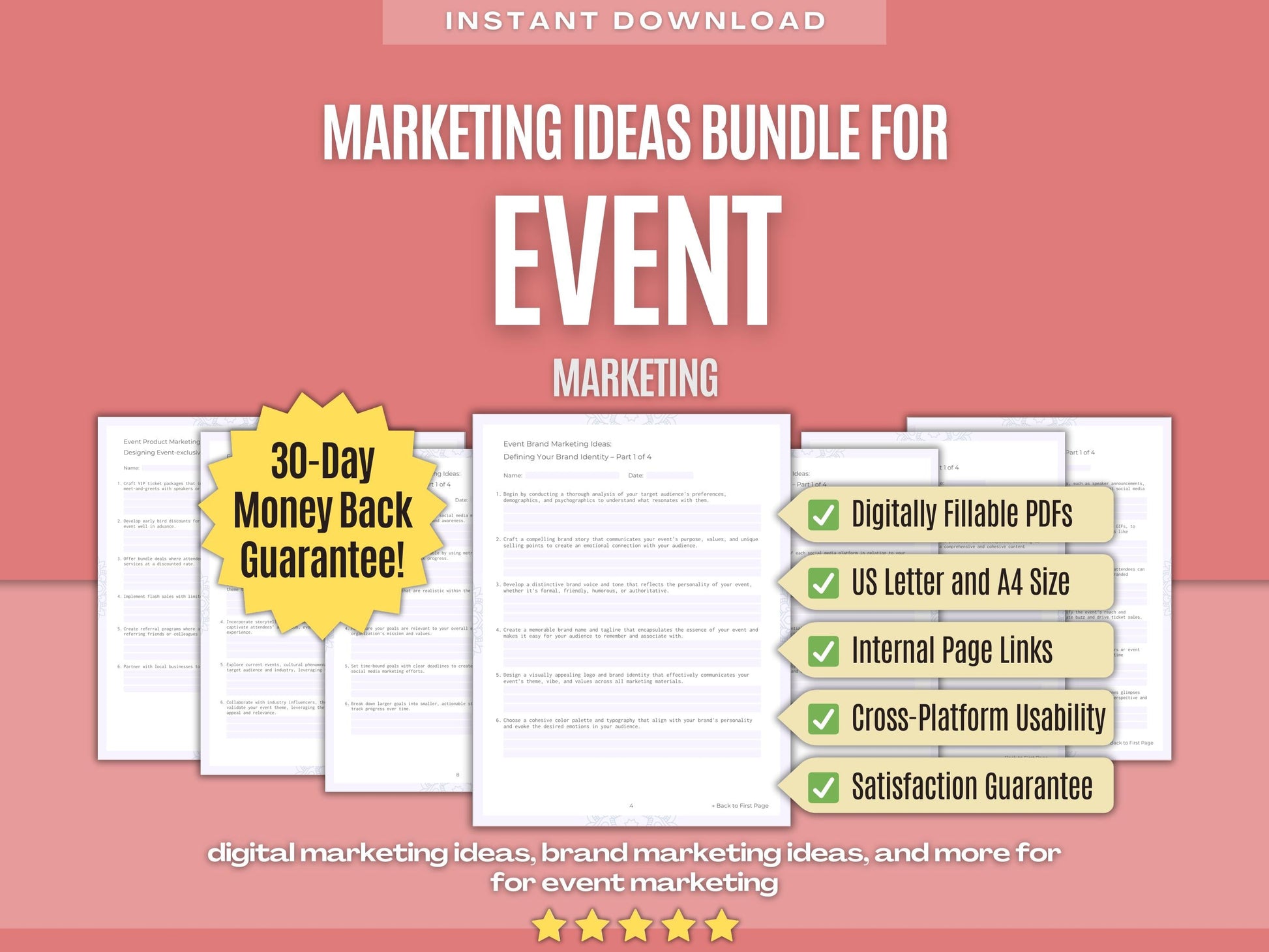 Event Marketing Workbooks