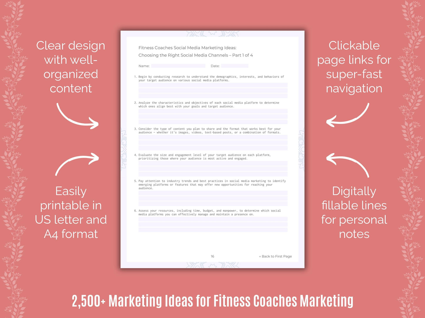 Fitness Coaches Marketing Cheat Sheets