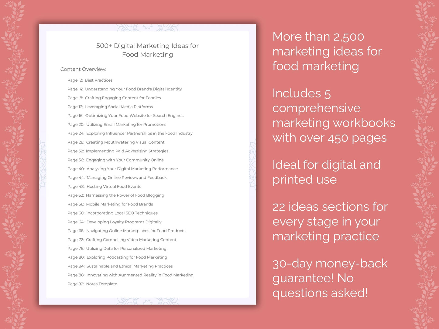 Food Marketing Templates