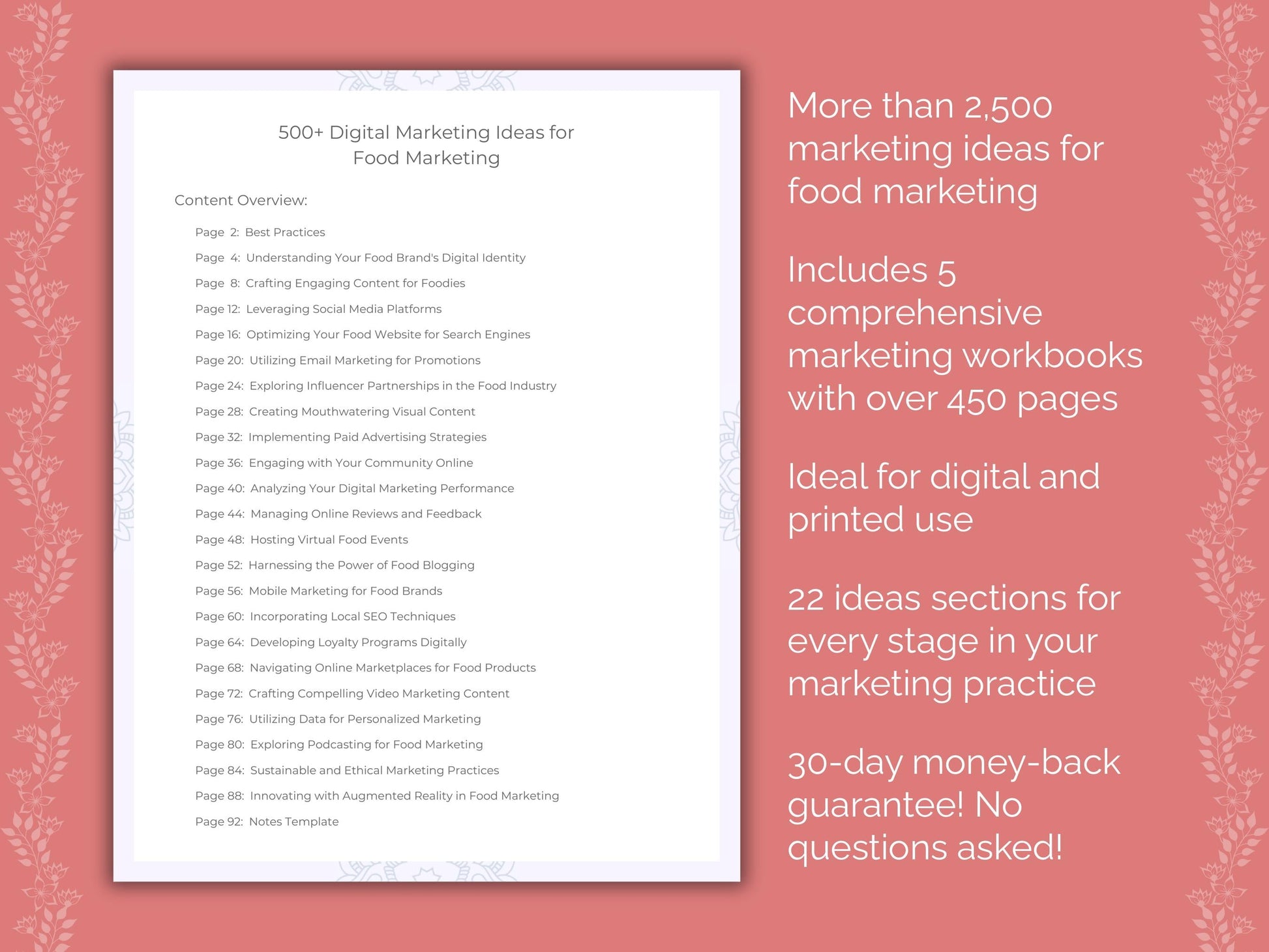 Food Marketing Templates