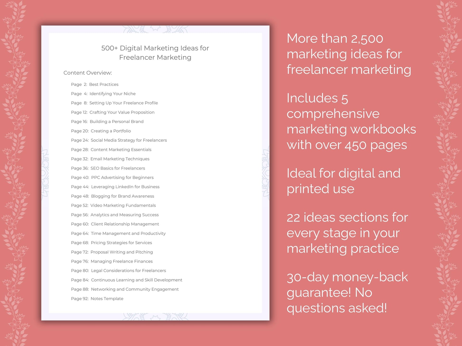 Freelancer Marketing Templates