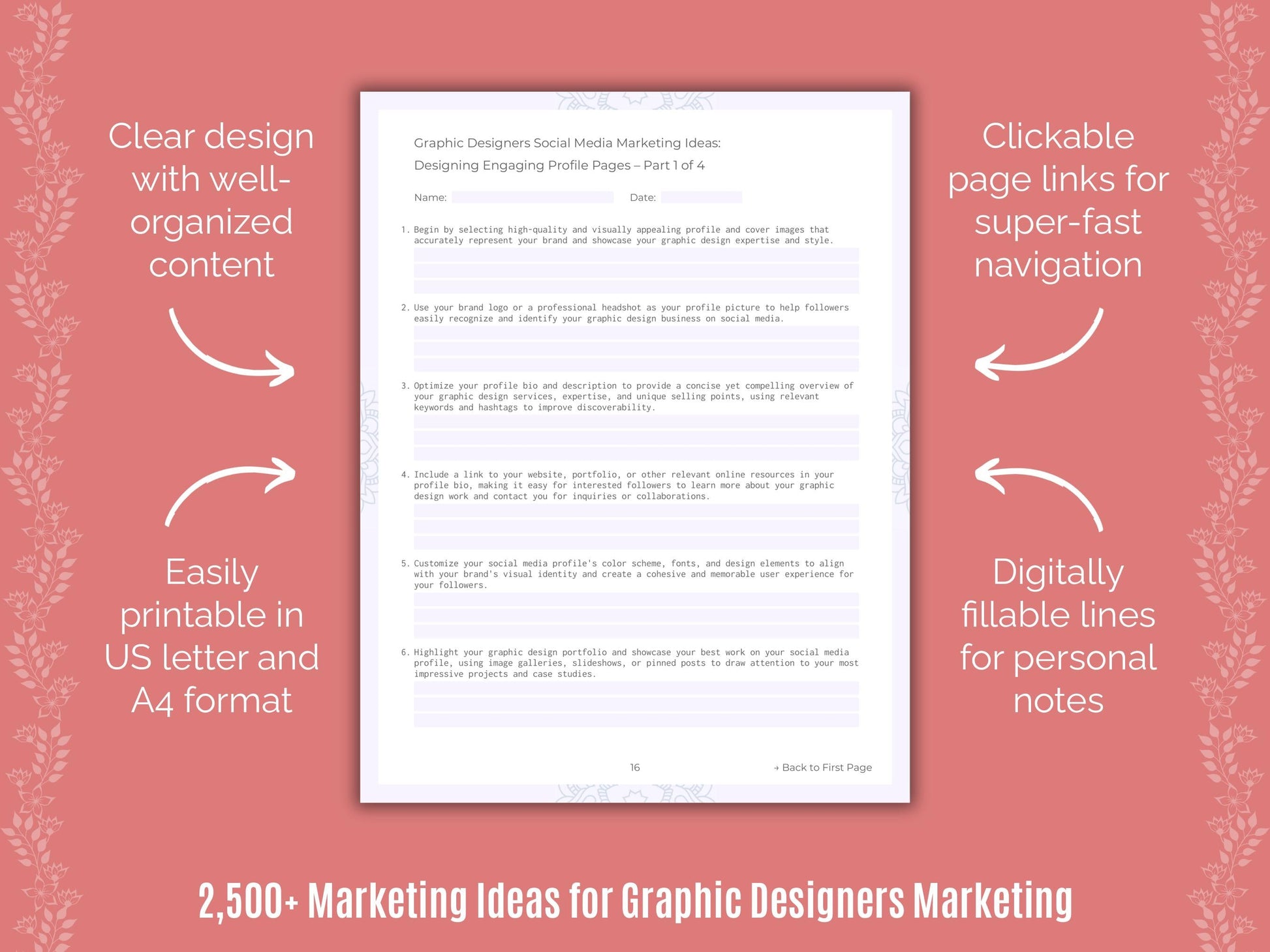 Graphic Designers Marketing Cheat Sheets