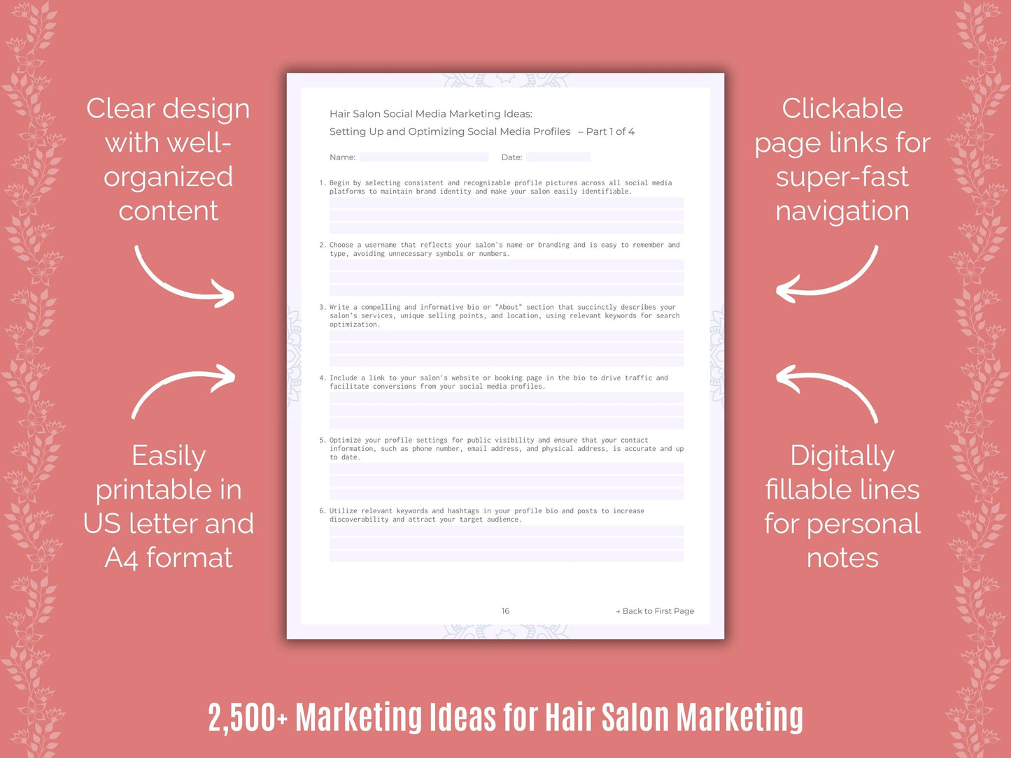 Hair Salon Marketing Cheat Sheets