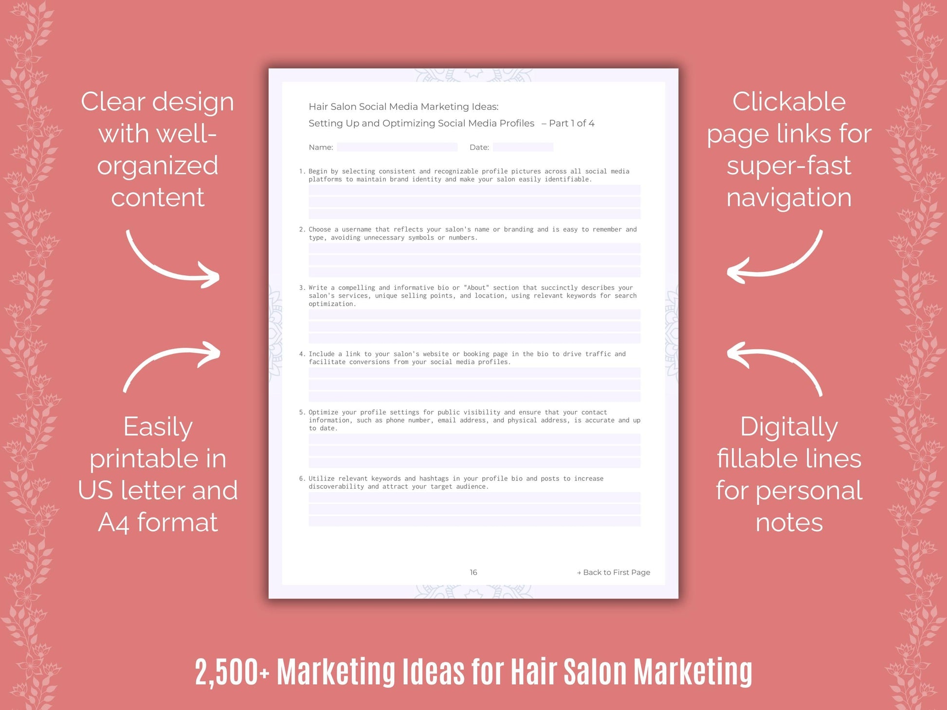 Hair Salon Marketing Cheat Sheets