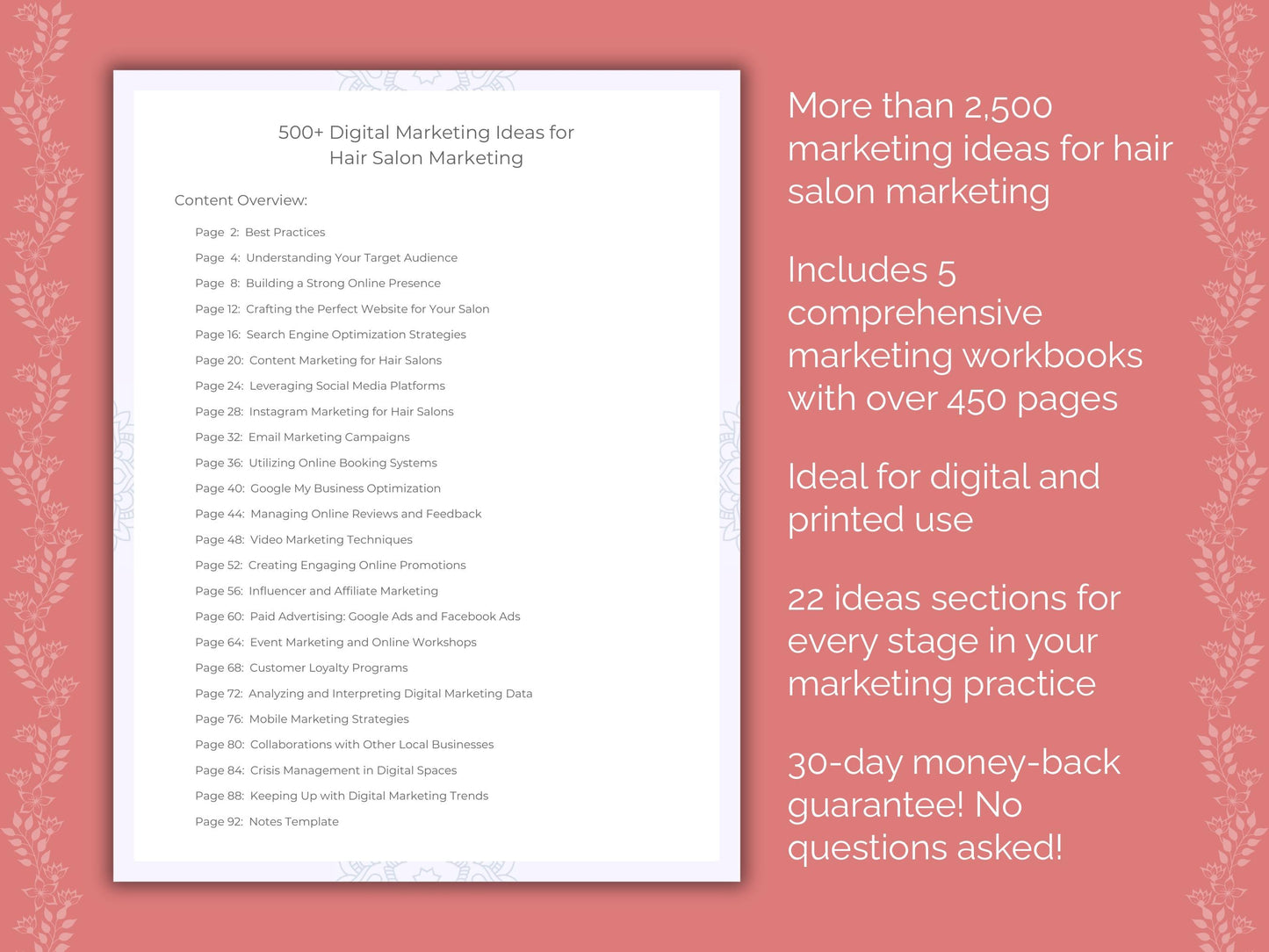 Hair Salon Marketing Templates